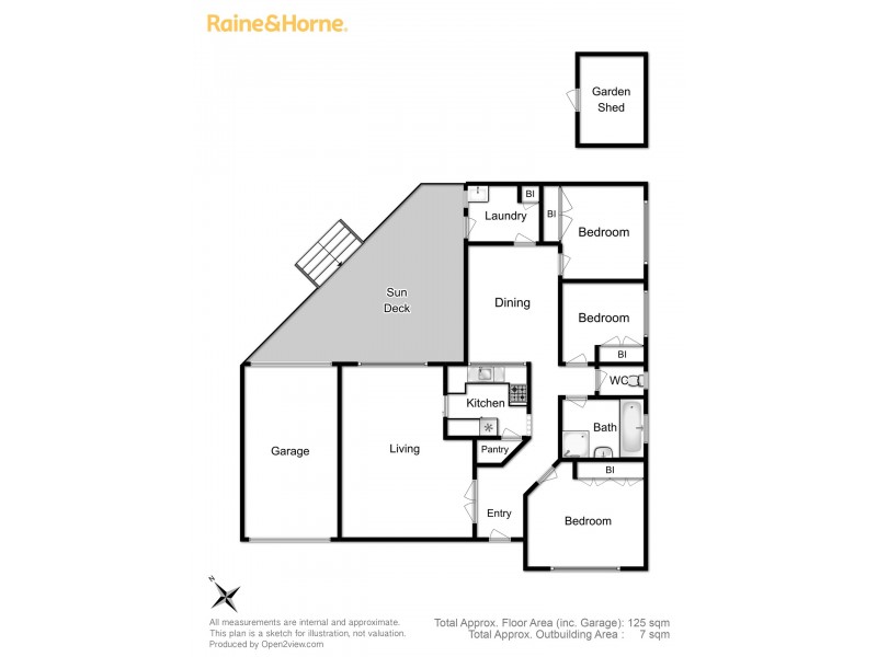 5 Charles Eaton Court, Huntingfield TAS 7055 Floorplan