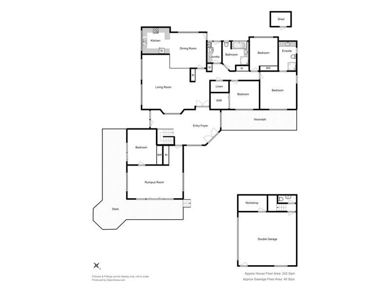 2 Ashley Court, Blackmans Bay TAS 7052 Floorplan