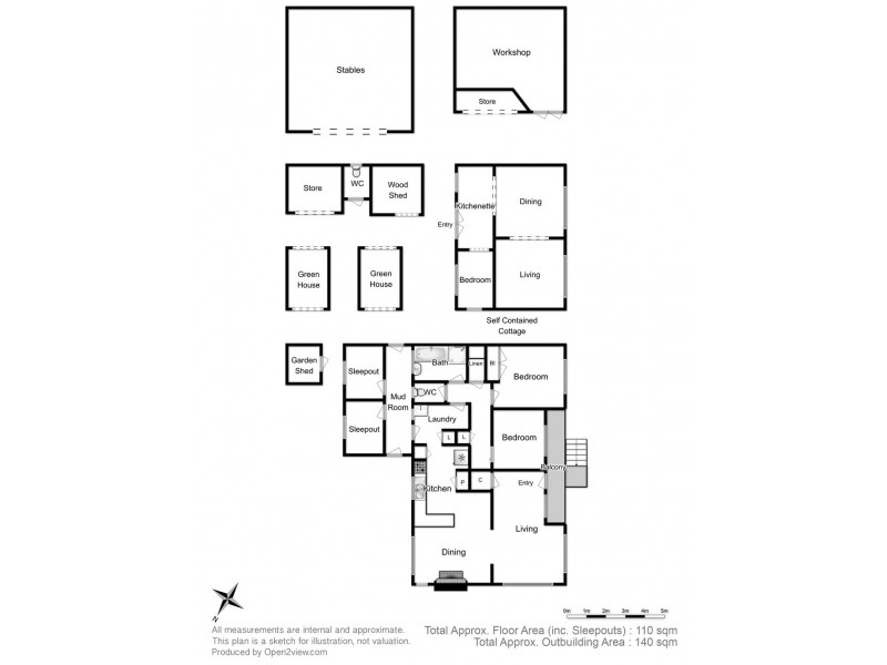 149 Umfrevilles Road, Kaoota TAS 7150 Floorplan