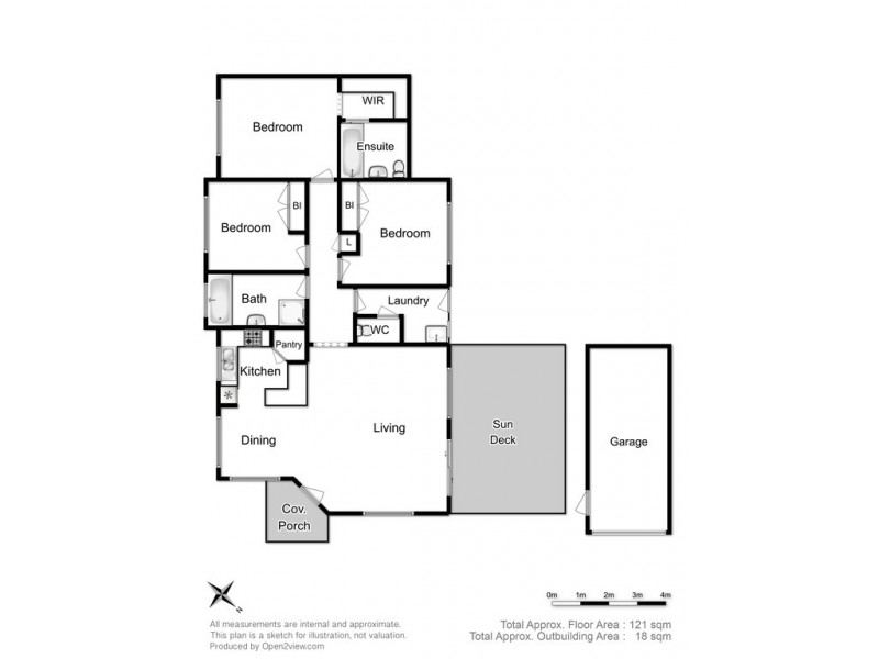 3/44 Drysdale Avenue, Kingston TAS 7050 Floorplan
