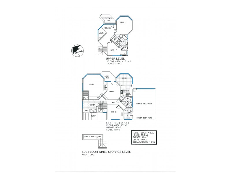 3 Pengana Place, Blackmans Bay TAS 7052 Floorplan