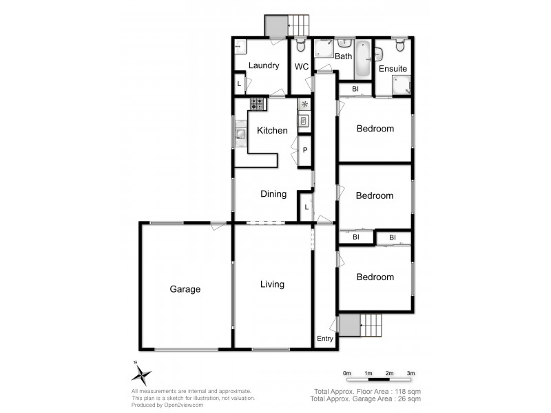 26 Wakeford Avenue, Kingston TAS 7050 Floorplan