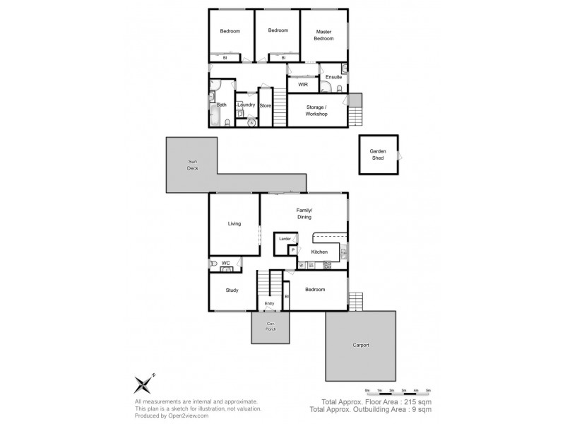 13 Sandrose PLace, Kingston TAS 7050 Floorplan