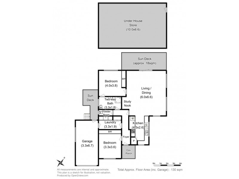 1/59 Whitewater Crescent, Kingston TAS 7050 Floorplan