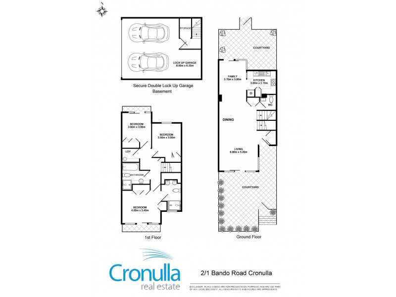 2/1 Bando Road, Cronulla NSW 2230 Floorplan