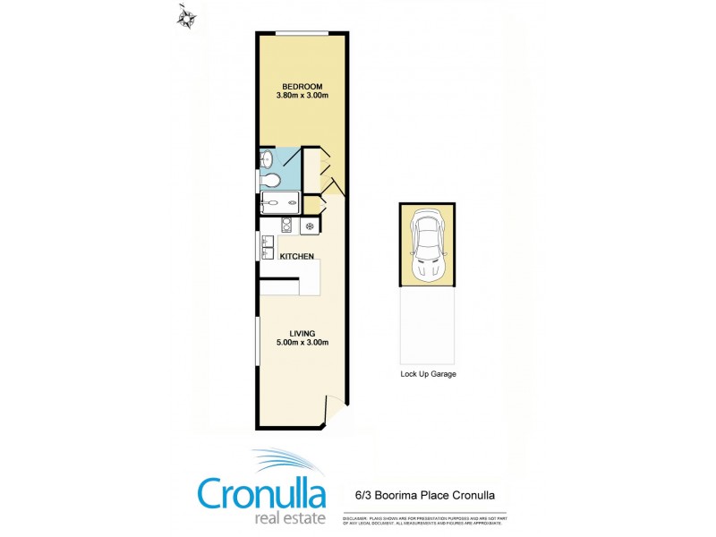 6/3 Boorima Pl, Cronulla NSW 2230 Floorplan
