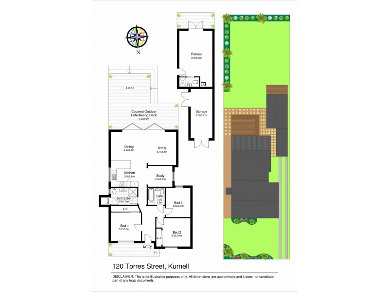 120 Torres Street, Kurnell NSW 2231 Floorplan