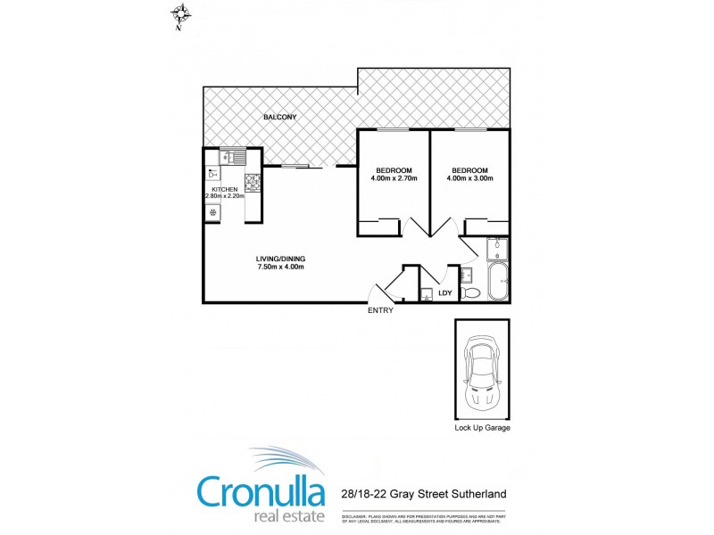 28/18-22 Gray Street, Sutherland NSW 2232 Floorplan