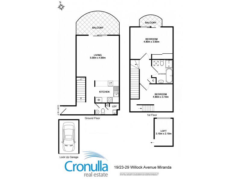19/23-29 Willock Ave, Miranda NSW 2228 Floorplan