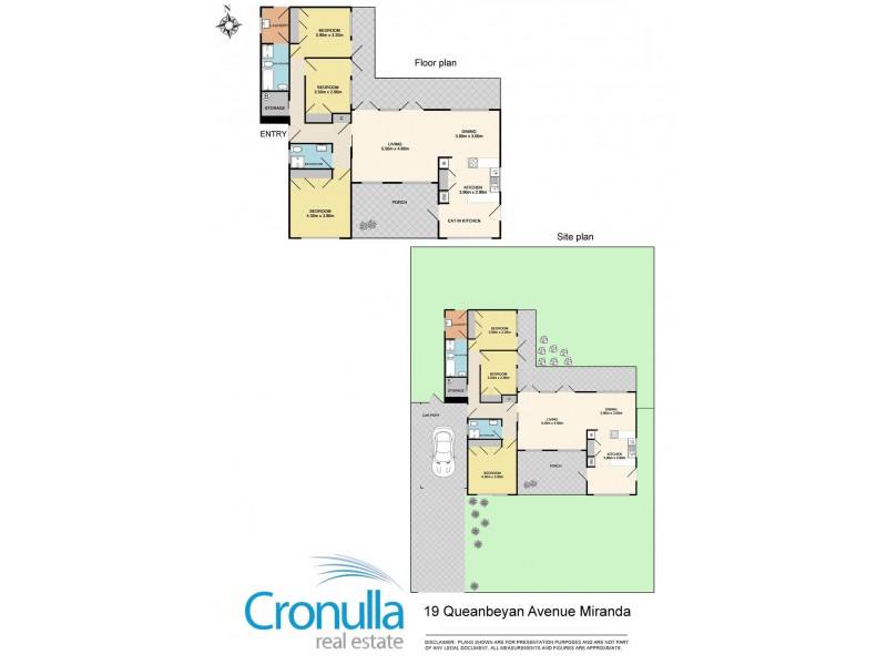 19 Queanbeyan Ave, Miranda NSW 2228 Floorplan