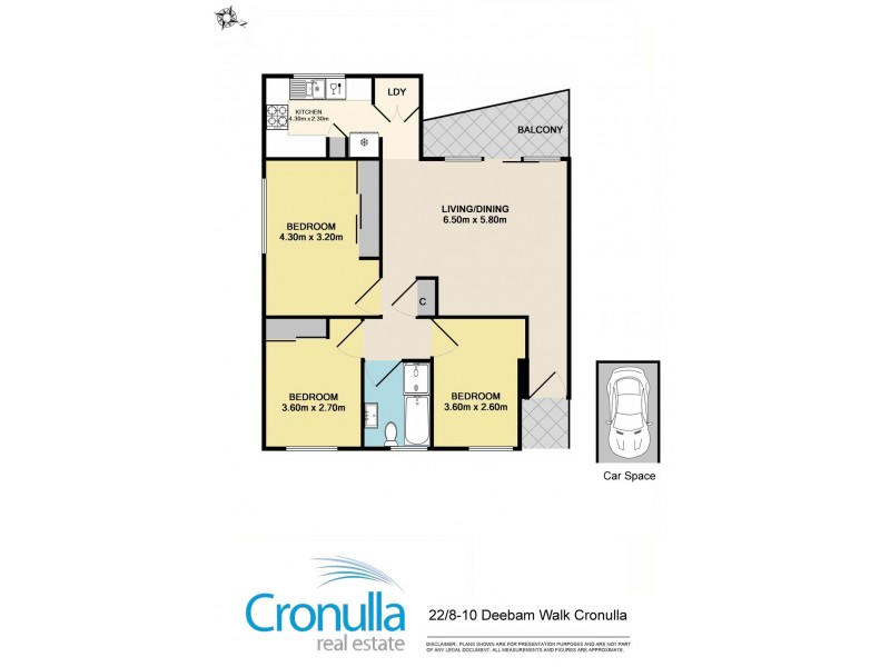 22/8-10 Deeban Walk, Cronulla NSW 2230