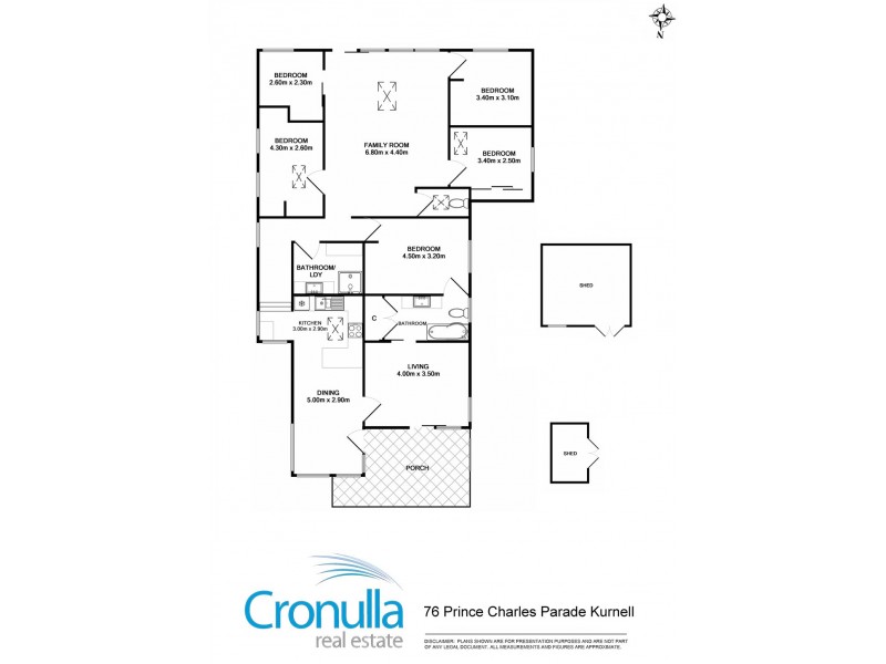 76 Prince Charles Parade, Kurnell NSW 2231 Floorplan