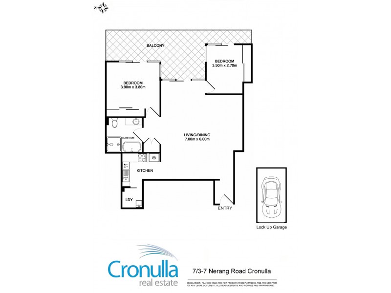 7/3-7 Nerang Road, Cronulla NSW 2230 Floorplan