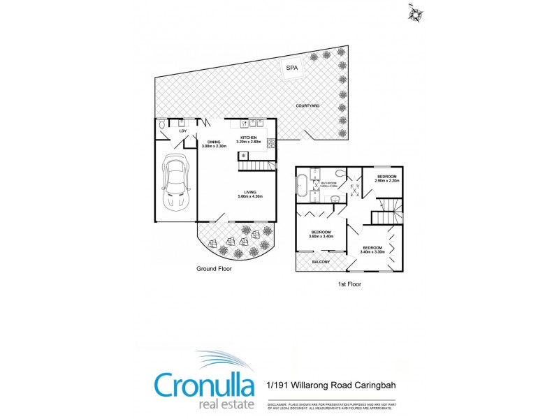 1/191-193 Willarong Road, Caringbah NSW 2229 Floorplan
