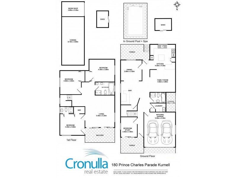 180 Prince Charles Parade, Kurnell NSW 2231 Floorplan