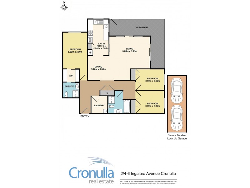 2/4-6 Ingalara Avenue, Cronulla NSW 2230 Floorplan