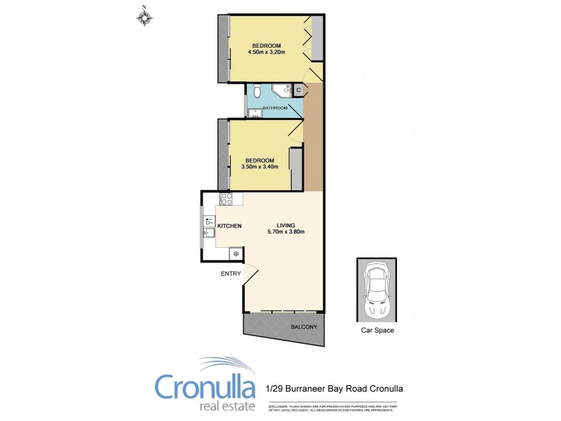 1/29 Burraneer Bay Rd, Cronulla NSW 2230 Floorplan