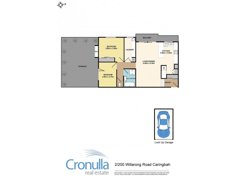 2/200 Willarong Rd, Caringbah NSW 2229 Floorplan