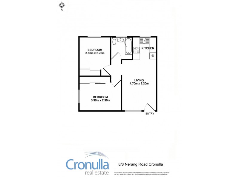 8/8 Nerang Road, Cronulla NSW 2230 Floorplan