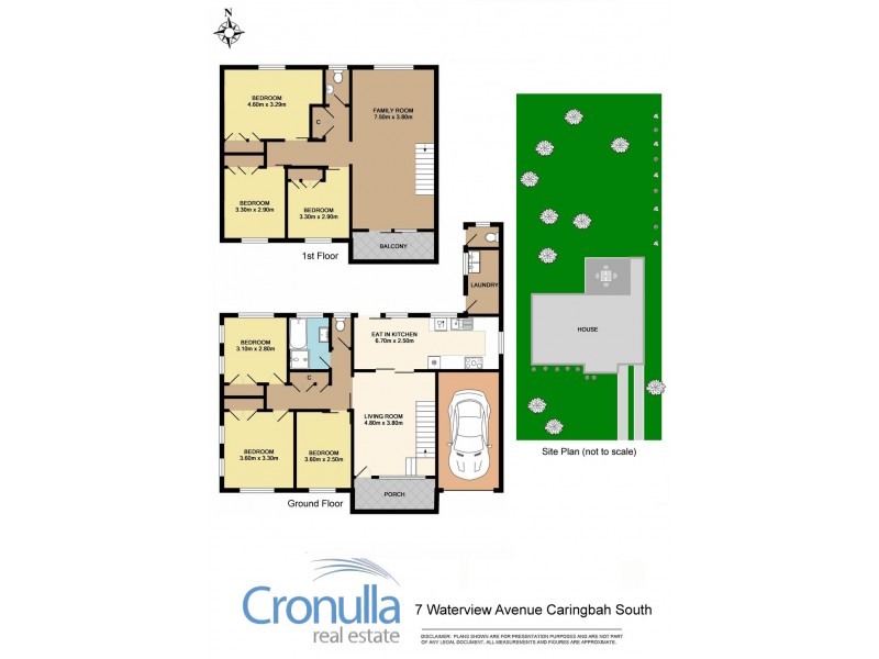 7 Waterview Avenue, Caringbah South NSW 2229 Floorplan