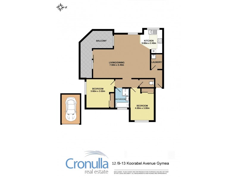 12/9-13 Koorabel Avenue, Gymea NSW 2227 Floorplan