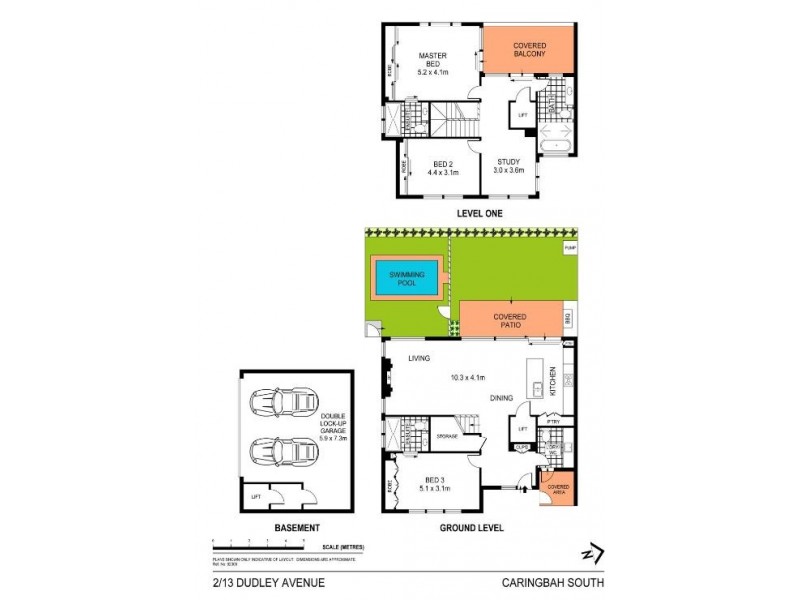 1/13 Dudley Avenue, Caringbah South NSW 2229 Floorplan