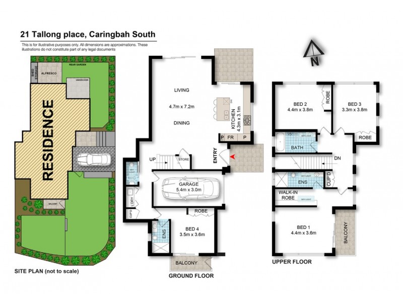21 Tallong Pl, Caringbah South NSW 2229 Floorplan