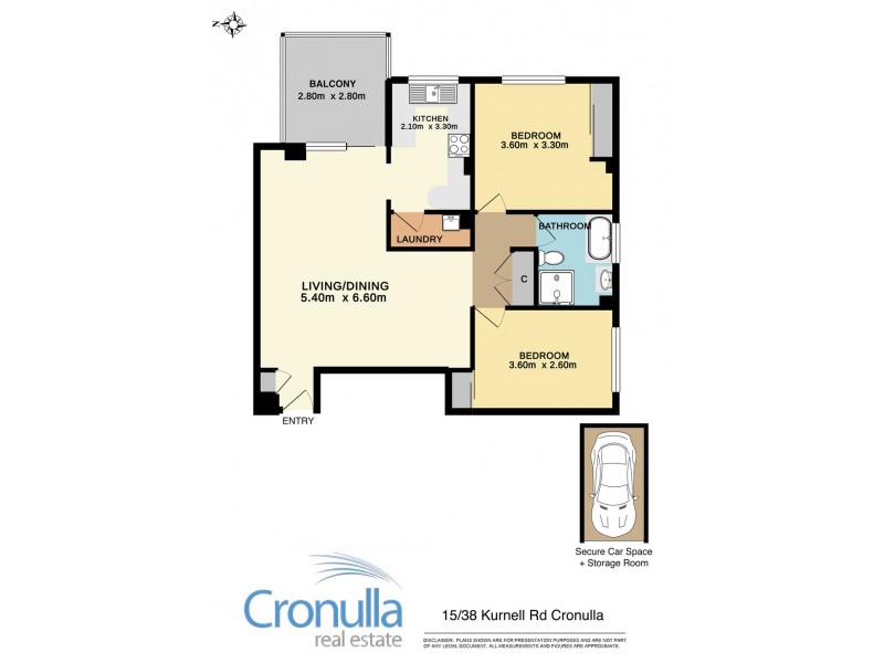 15/38-42 Kurnell Rd, Cronulla NSW 2230 Floorplan