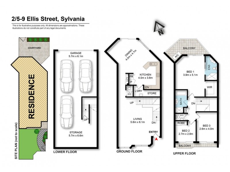 2/5-9 Ellis Street, Sylvania NSW 2224 Floorplan