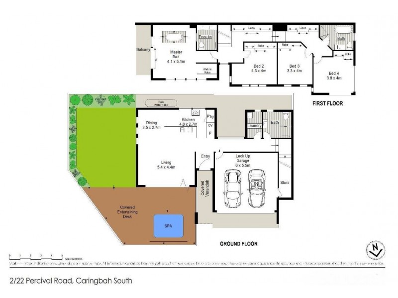 22B Percival Road, Caringbah South NSW 2229 Floorplan