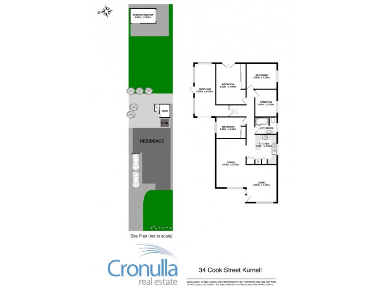 34 Cook Street, Kurnell NSW 2231 Floorplan