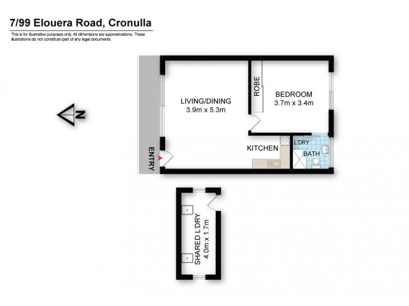 7/99 Elouera Road, Cronulla NSW 2230 Floorplan