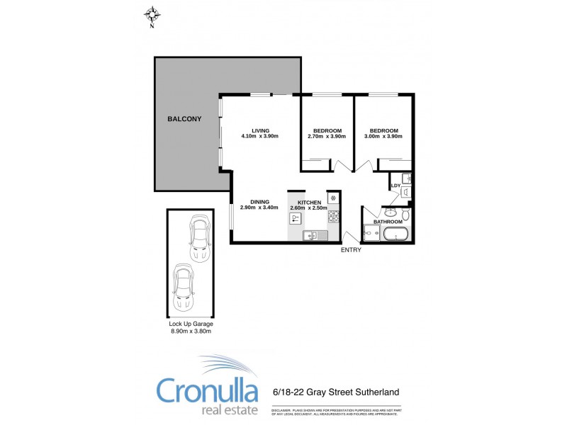 6/18-22 Gray Street, Sutherland NSW 2232 Floorplan