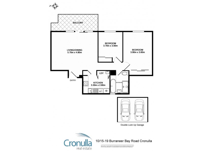 10/15-19 Burraneer Bay Road, Cronulla NSW 2230 Floorplan