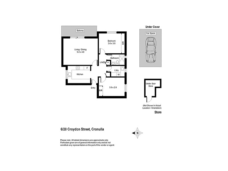 6/20 Croydon Street, Cronulla NSW 2230 Floorplan