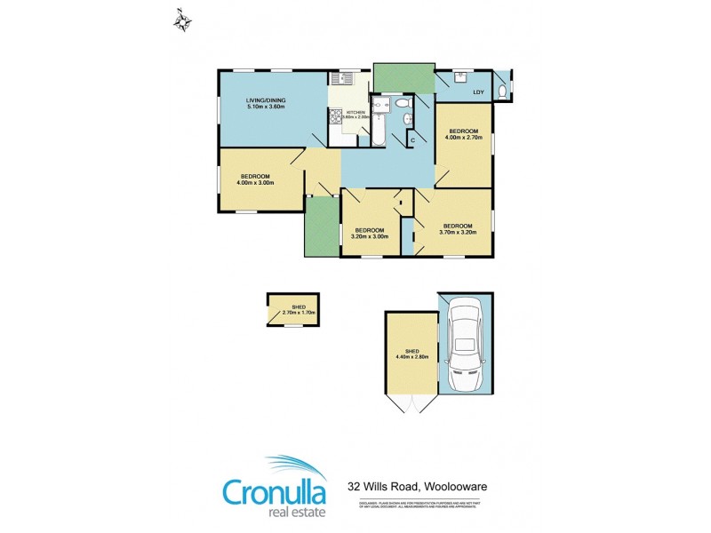 32 Wills Road, Woolooware NSW 2230 Floorplan