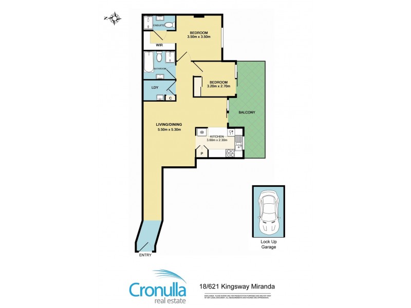18/621 Kingsway, Miranda NSW 2228 Floorplan