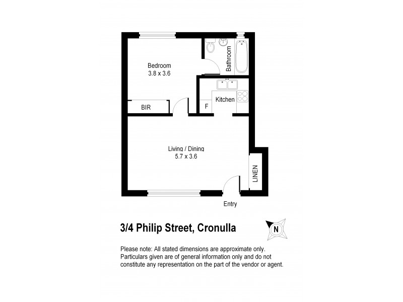 3/4 Philip Street, Cronulla NSW 2230 Floorplan
