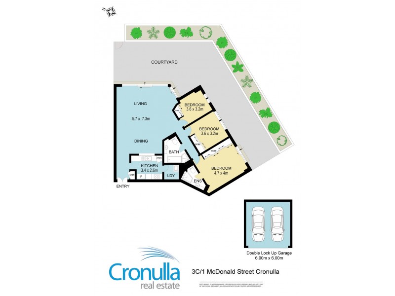 Apartment 3C/1 McDonald Street, Cronulla NSW 2230