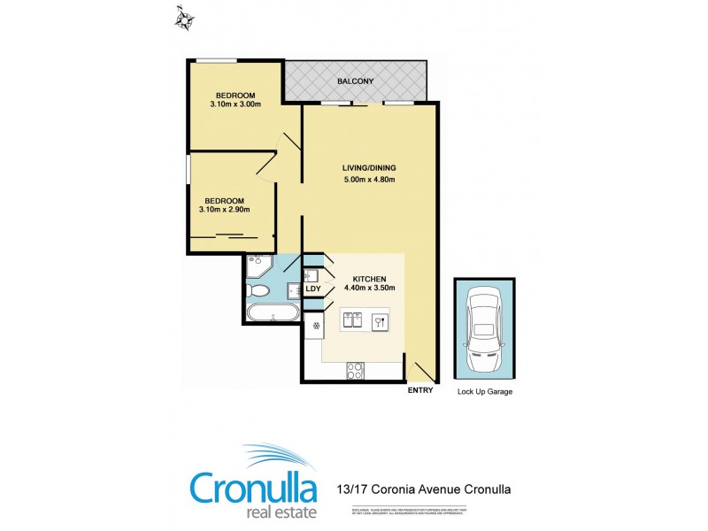 17 Caronia Ave, Cronulla NSW 2230 Floorplan