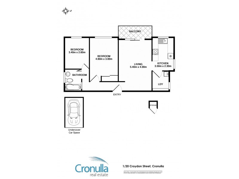 20 Croydon Street, Cronulla NSW 2230 Floorplan