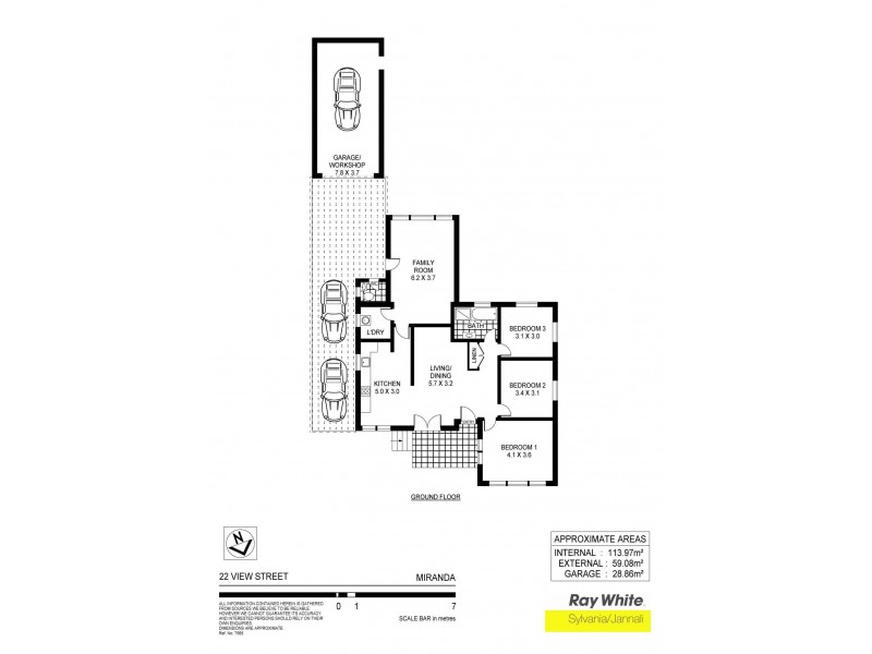 22 View Street, Miranda NSW 2228 Floorplan