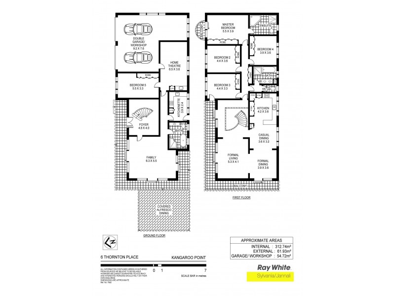 6 Thornton Place, Kangaroo Point NSW 2224