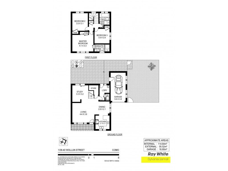 1/38-40 Wollun Street, Como NSW 2226 Floorplan