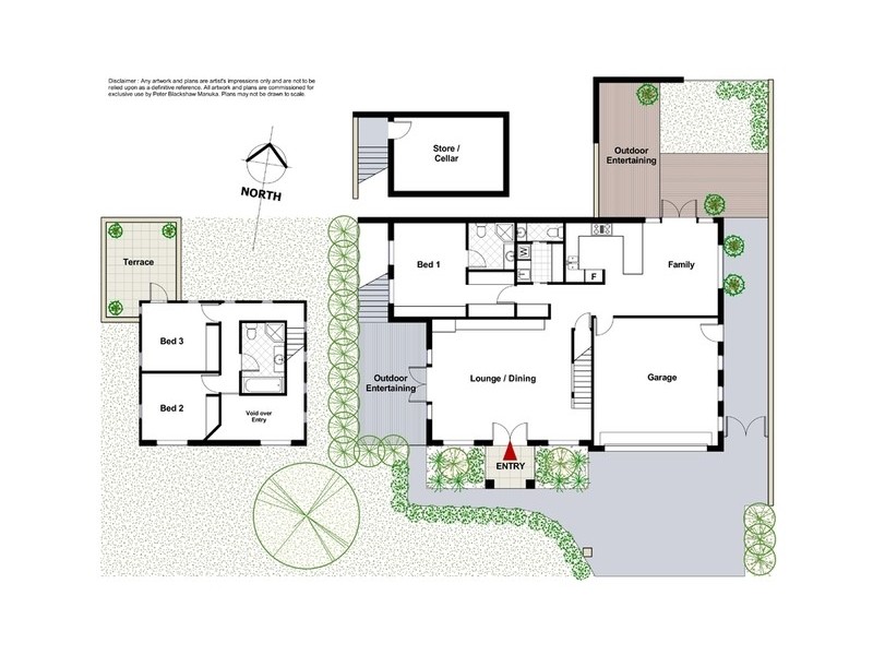 42 Brockman Street, Narrabundah ACT 2604 Floorplan
