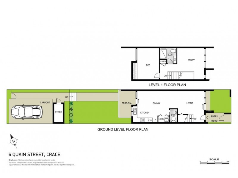 6 Quain Street, Crace ACT 2911 Floorplan