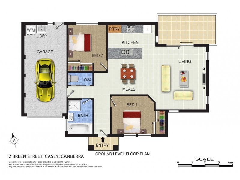 2 Breen Street, Casey ACT 2913 Floorplan