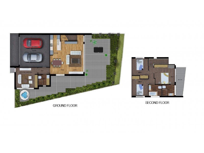 1/155 Strickland Crescent, Deakin ACT 2600 Floorplan
