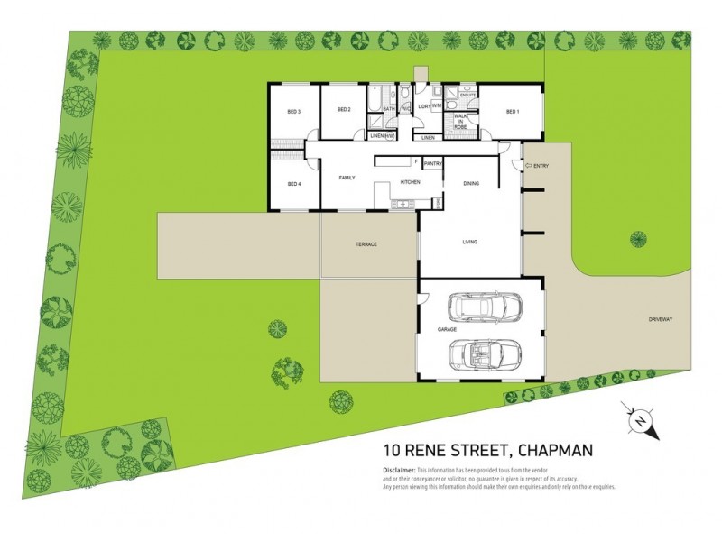10 Rene Street, Chapman ACT 2611 Floorplan