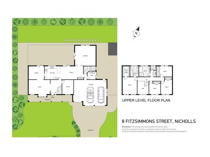 8 Fitzsimmons Street, Nicholls ACT 2913 Floorplan